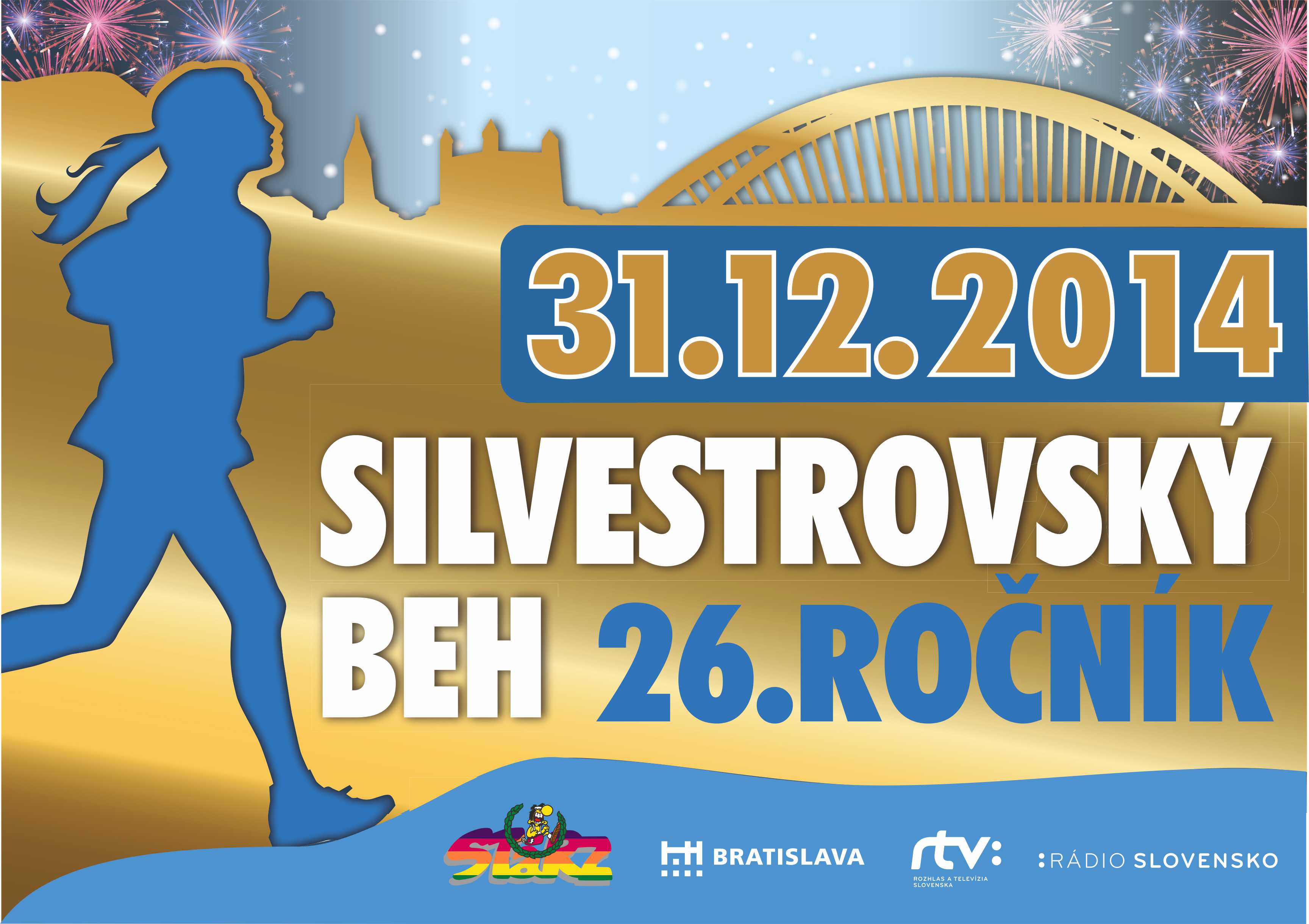 2014-12-31 Beh cez Bratislavské Mosty