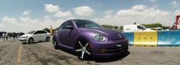 Volkswagen NewBeetle purple