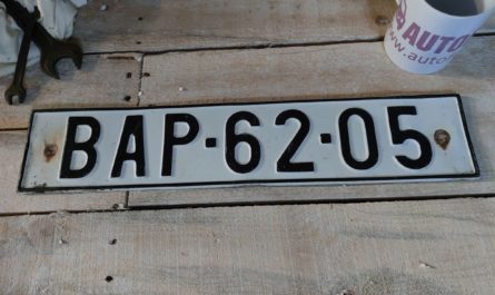 licence plate-bap-62-05
