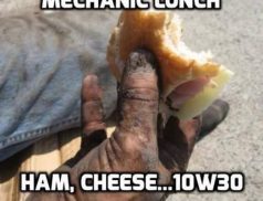 mechanic lunch