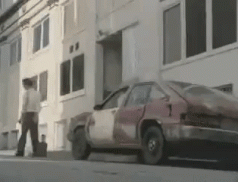 old car camuflage