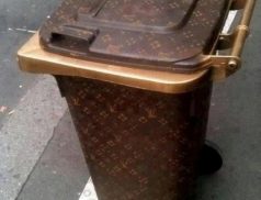 louis vuitton garbage container