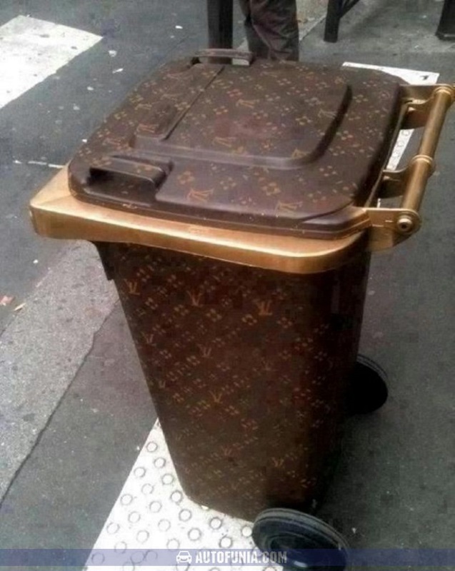 louis vuitton garbage container