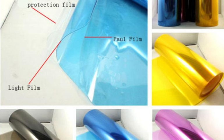 car headlights film sticker
