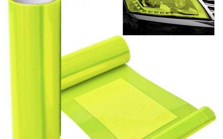 car headlights film sticker