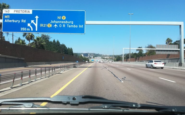 south africa pretoria traffic