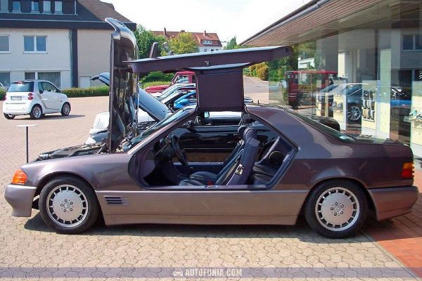 mercedes 300ce gullwing door