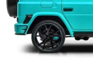 mercedes g turquoise