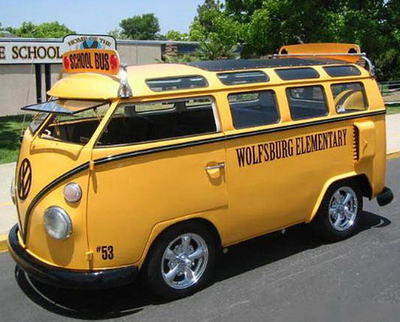VW Bus Shool Bus