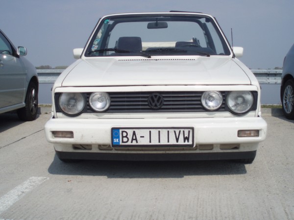 VW Golf MK1 cabrio (Luka)