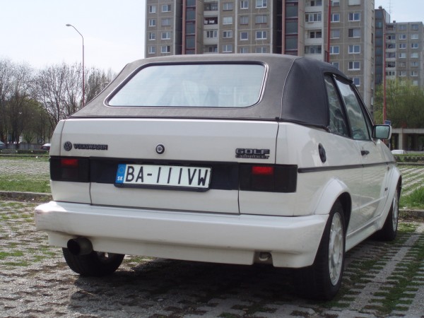 VW Golf MK1 cabrio (Luka)