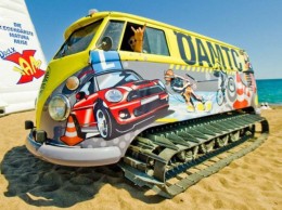 Volkswagen T1 tank for DJs